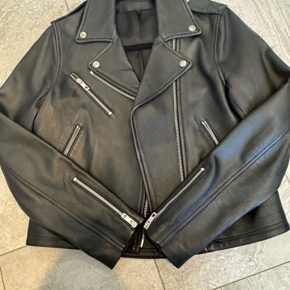Rag & Bone Black Leather Moto Jacket - 100% leather - Picture 4 of 4
